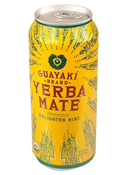 Yerba mate can drink by Guayaki