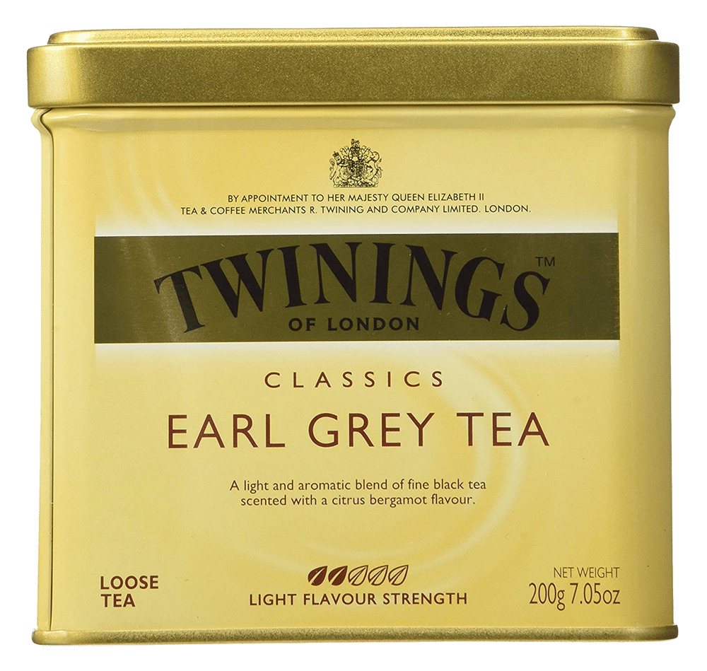 Earl grey black tea by Twinings